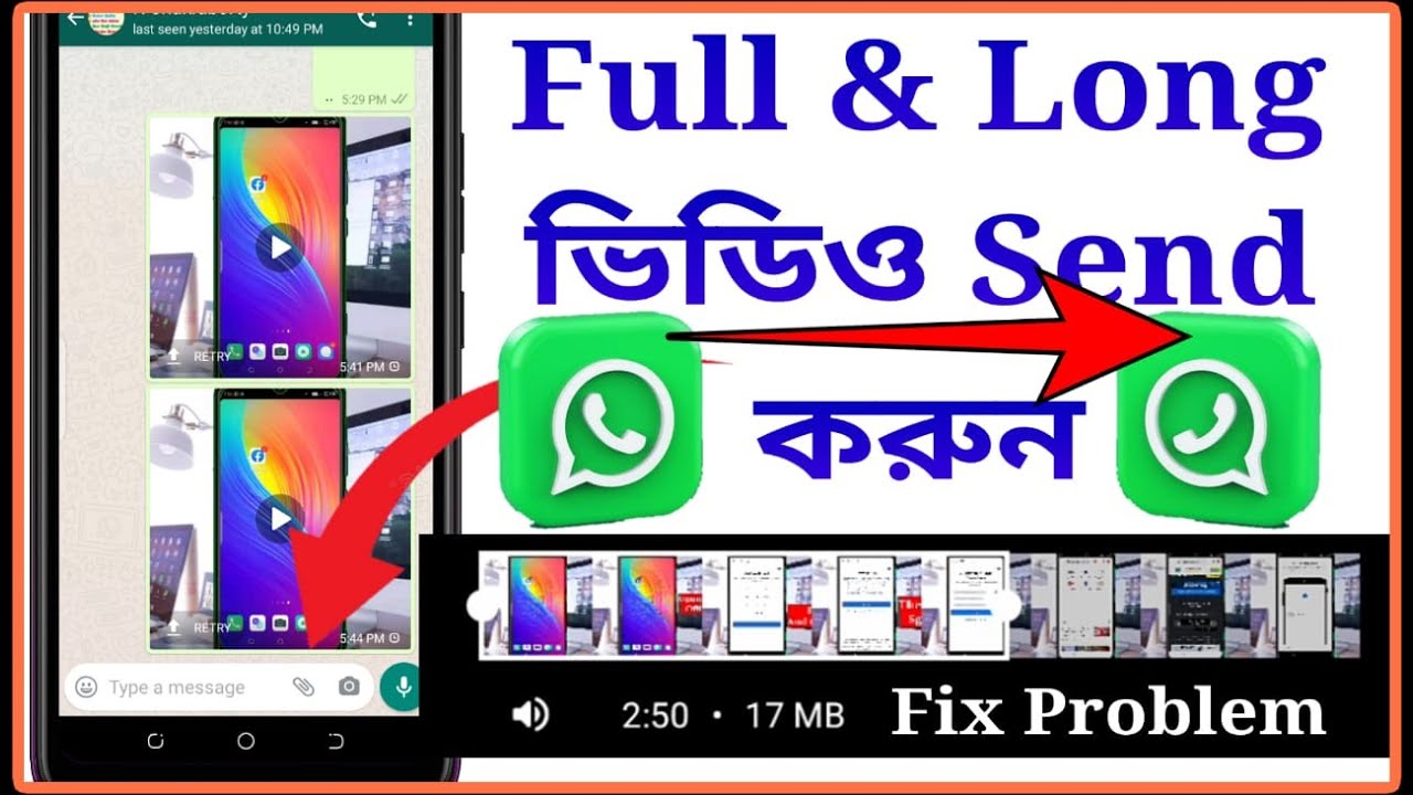 Video whatsapp how send on to long How to
