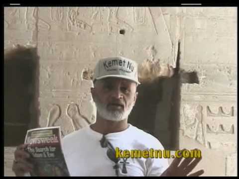 Ashra Kwesi Explains the Origin of Adam & Eve Story at the Ramesseum in Kemet (Egypt) 