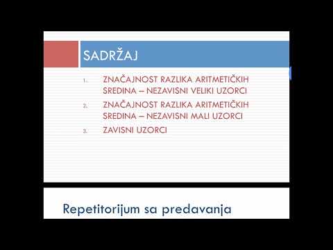 Video: Šta znači značajnost?