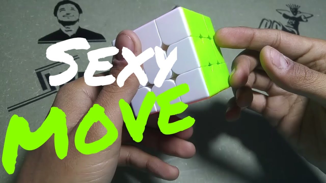 Sexy Move How To Do A Sexy Move On A 3 By 3 Rubiks Cube Youtube