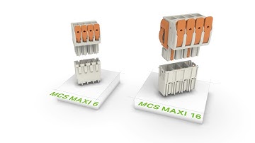 WAGO MCS MAXI 6 & 16
