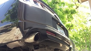 2013 mustang gt cold start with (roush axle backs/ resonator delete)