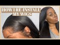 How I RE-INSTALL my frontal wigs