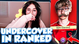 Kyedae & TenZ GO UNDERCOVER IN RANKED VALORANT !!!