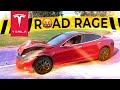 TESLA ATTACKED BY ROAD RAGE AND ALMOST SENT TO JAIL FOR SOMETHING HE DIDN'T DO | TESLACAM STORY #1