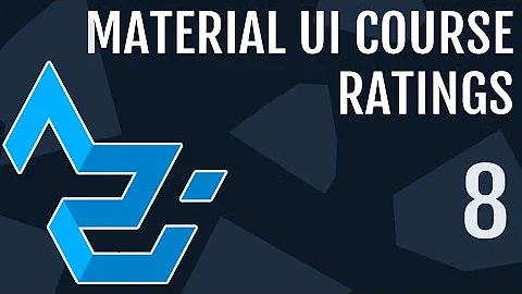 Material UI Course #8 | Ratings & Custom Rating Icons