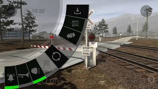 Trainz simulator 3 SP leads a freight train