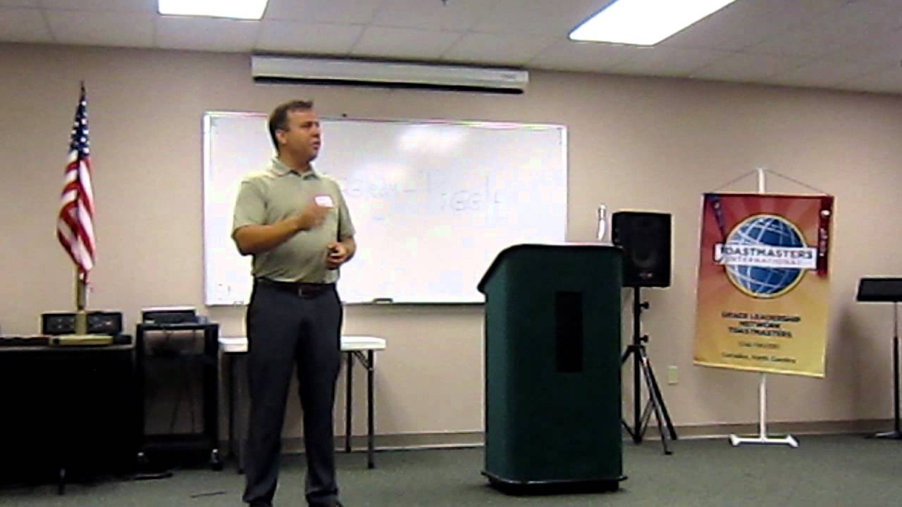 Toastmaster Speech - Ryan Stamm