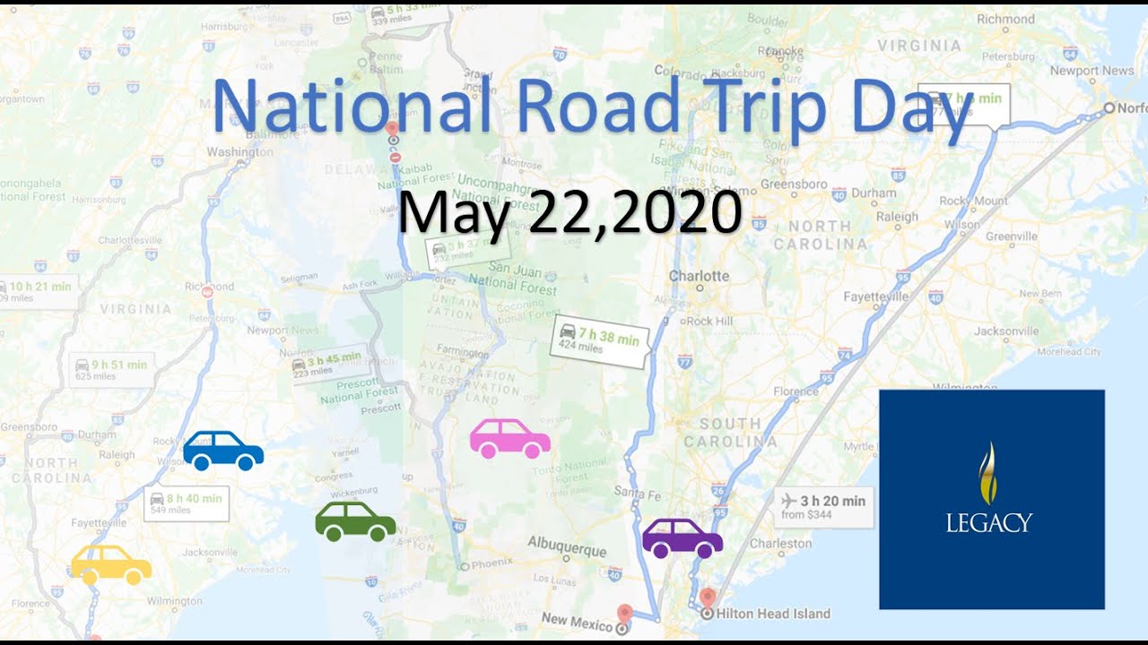National Road Trip Day! YouTube