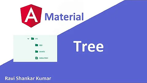 Angular Material Tree | Angular Material Tutorial 36