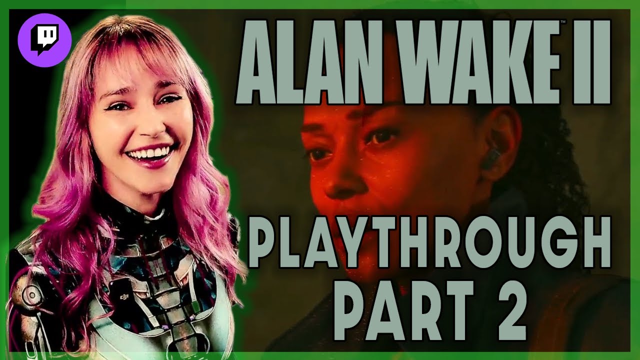 Chasing Shadows with Saga! 🦌| Alan Wake II | Blind Playthrough | Part 2 ...