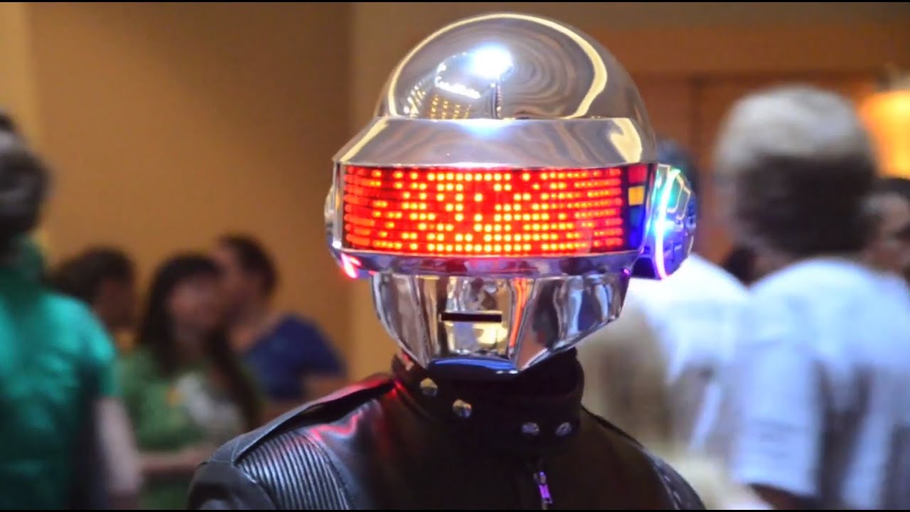 Daft Punk: Thomas helmet in 4 months! - YouTube