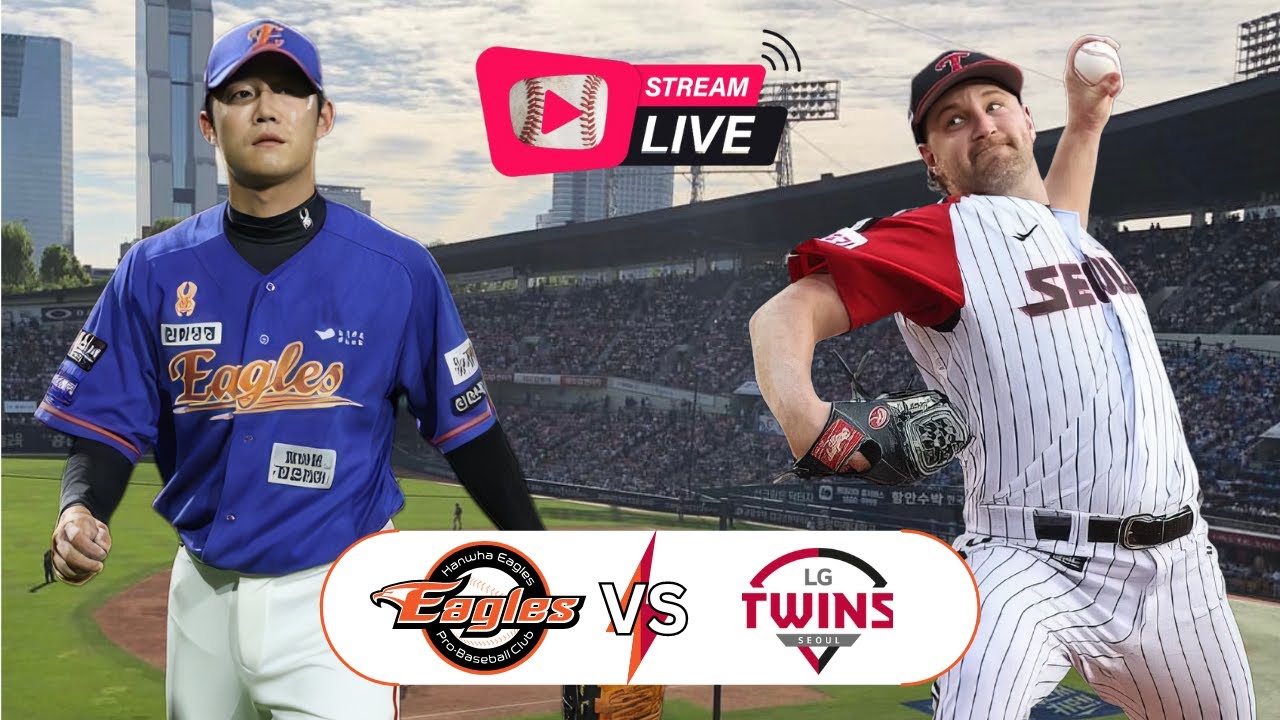 LIVE KBO Hanwha Eagles vs LG Twins (Vertical) - YouTube