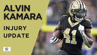 Alvin Kamara Injury update!