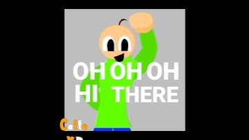 | Oh oh oh hi there | #baldisbasics  #memeanimation #alightmotion #animation