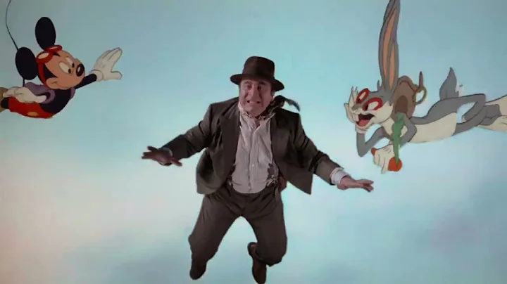 Bugs and Mickey in Who Framed Roger Rabbit?