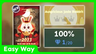 Rolling Sky - Auspicious Jade Rabbit (Easy Way)