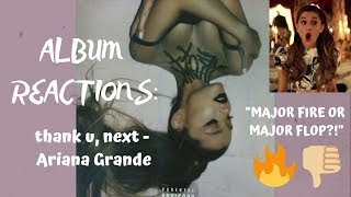 ALBUM REACTIONS: thank u next - Ariana Grande