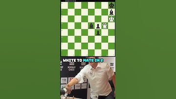 chiếu hết 2 nước, White to mate in 2 - 11 #chess #covualogic