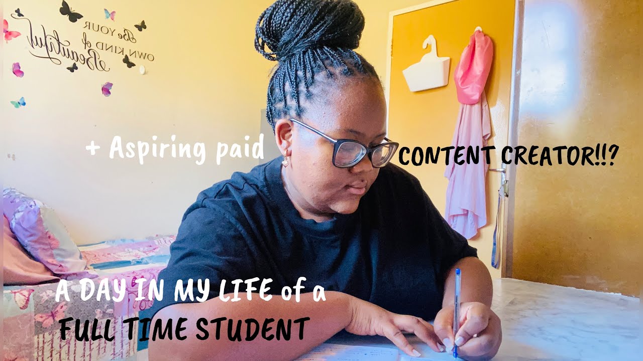 Видеоблог студента университета: День из жизни студента дневного отделения + начинающего создател...