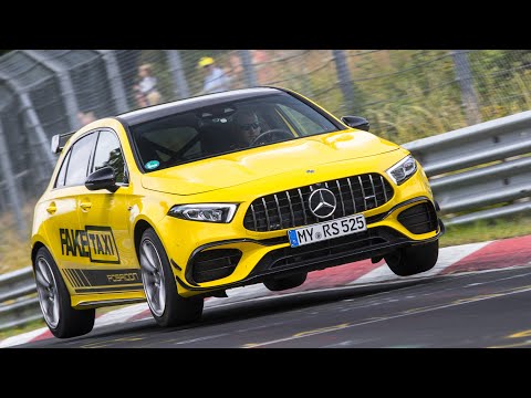 Flying Fake Taxi | 525HP Mercedes-AMG A45S Nürburgring Onboard