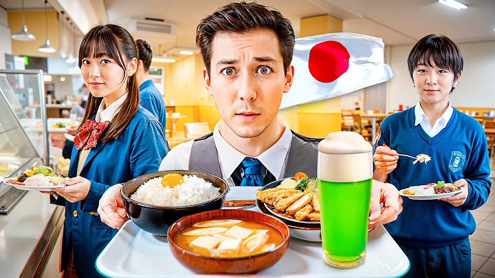 J’ai enquêté sur la cantine à 5€ des écoles au Japon 🇯🇵 (impossible en France)