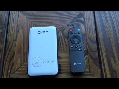 Aodin T88 Mini Smart Android Projector - Review and Operation