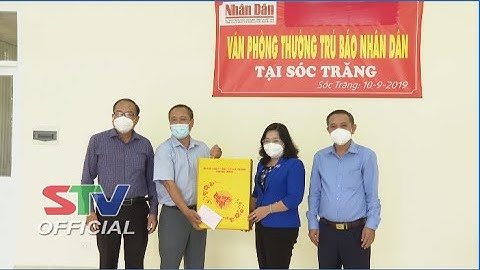 STV - Thường trực Tỉnh uỷ Sóc Trăng chúc Tết các cơ quan Báo chí