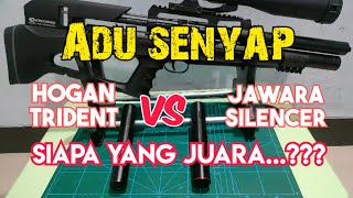 Hogan Trident Silencer vs. Champion Silencer #airgun #pcpgun #nucleargun screenshot 1