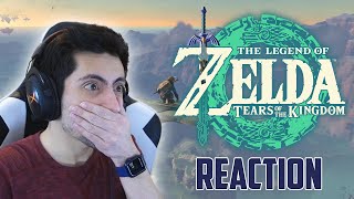 RELEASE DATE TRAILER! Legend of Zelda Tears of the Kingdom Reaction!