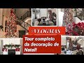 Vlogmas!! Tour de decoração de Natal da nossa casa!