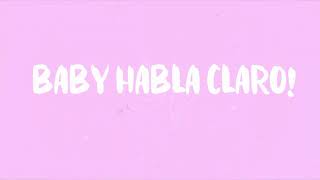 Amarion   Habla Claro (Lyric video)