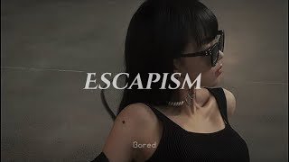 Escapism | RAYE 🖤❤️ | Sped Up 🖤 #music #spedup #escapism