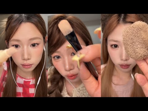 Doing Your Makeup Skincare To Help You Sleep No Talking ASMR Relaxing Fall Asleep Satisfying