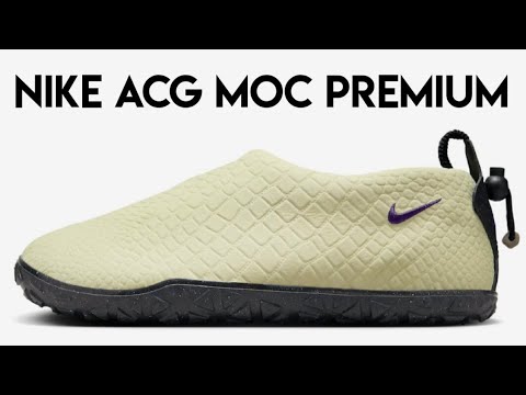 NIKE ACG MOC PRM OLIVE AURA ナイキ　ACG モック NIKE ACG MOC PRM OLIVE AURA/FIELD PURPLE-OLIVE AURA-BLACK