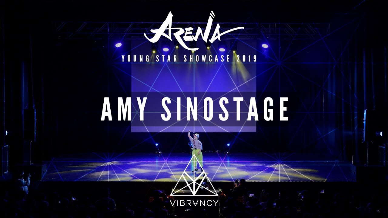 Amy Sinostage  Young Star Showcase  Arena Singapore 2019 VIBRVNCY Front Row 4K