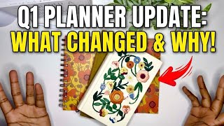 2026 Planner Update |  What Worked, What didn’t and What changed. 