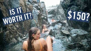 Canada's MOST EXPENSIVE Natural Hot Springs  Tofino, BC