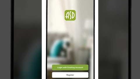 Pairing the ASD NLS Sensor to the Mobile App
