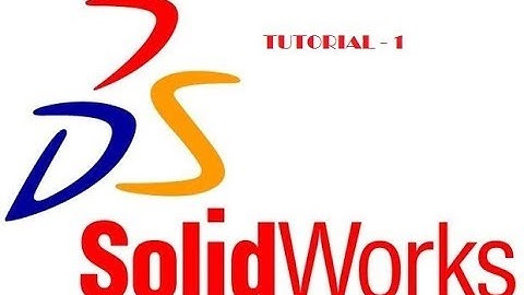 SOLIDWORKS TUTORIAL -1| EXTRUDE|REVOLVE BOSS