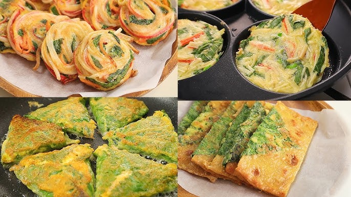 Jeon (전) - món áp chảo đa dạng