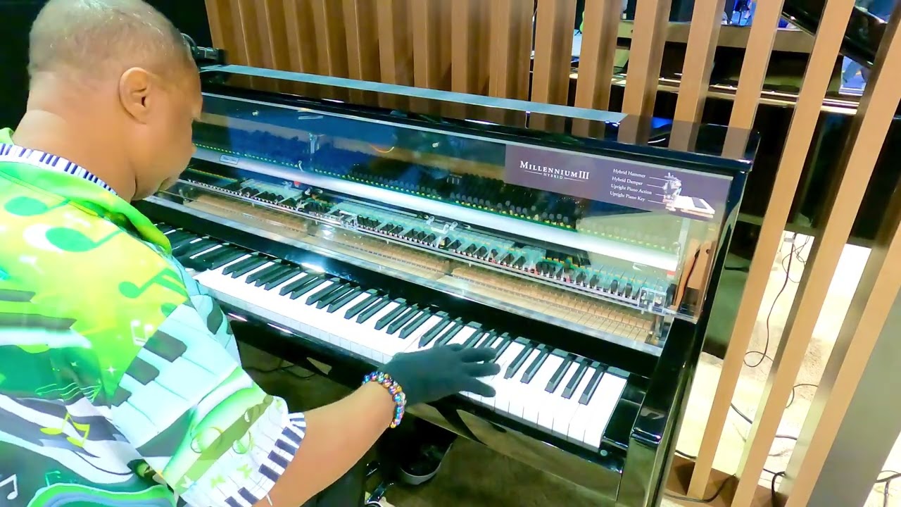 Kris Nicholson Test Drives The Kawai Hybrid NV5 NOVUS Digital