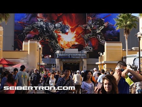 Transformers The Ride 3D at Universal Studios Hollywood Transformers Fan Experience