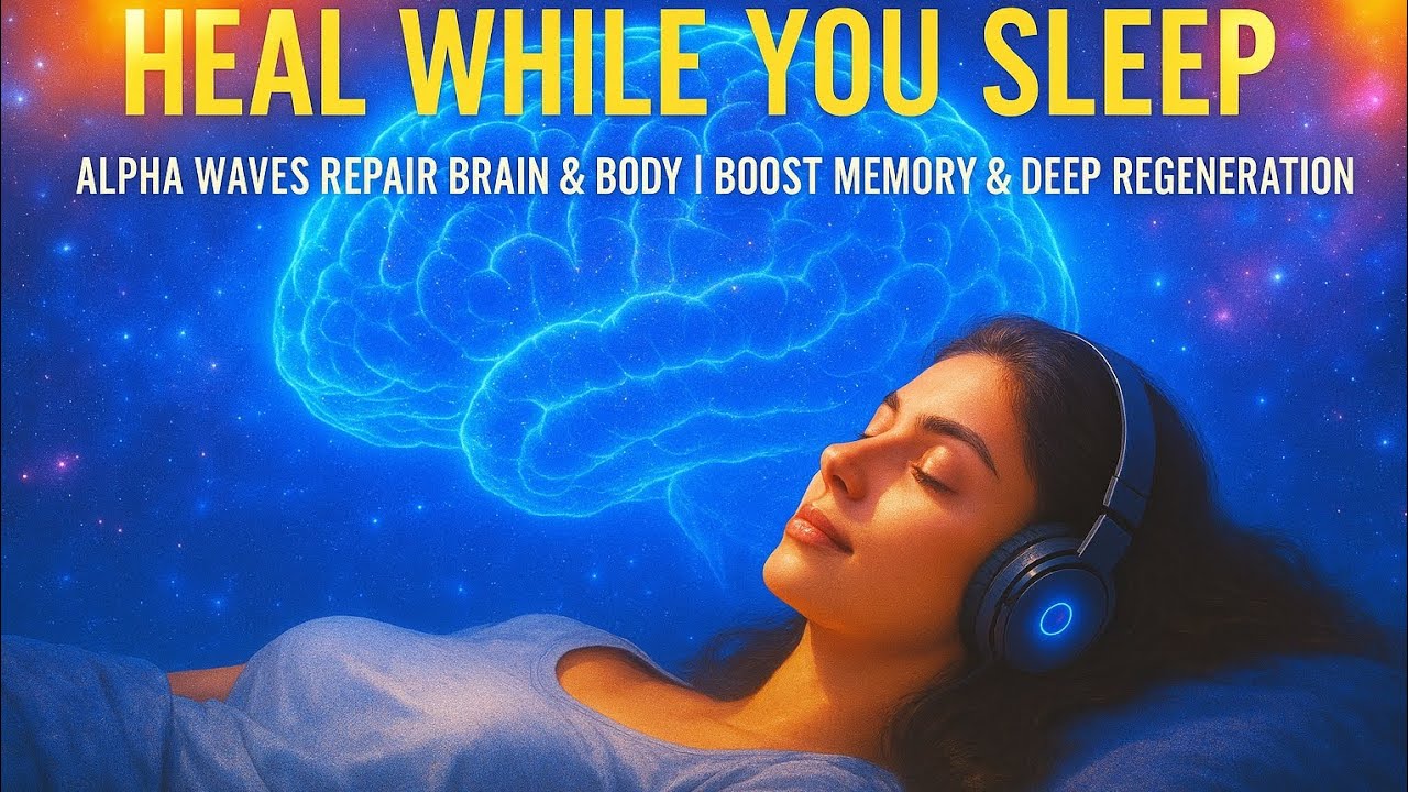 ✅ Heal While You Sleep 🌙 Alpha Waves Repair Brain & Body | Boost Memory & Deep Regeneration