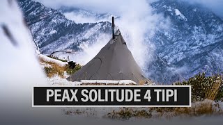 PEAX SOLITUDE 4 TIPI | FULL REVIEW | BEST TIPI SHELTER IN MY OPINION |  GRITTY EP. 806