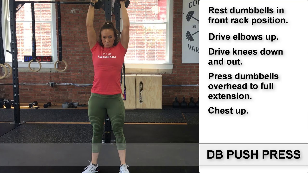 TTSL Daily Movement How To Do DB Push Presses YouTube