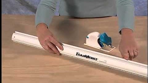 FOAMWERKS V-GROOVE CUTTER how to instructional video