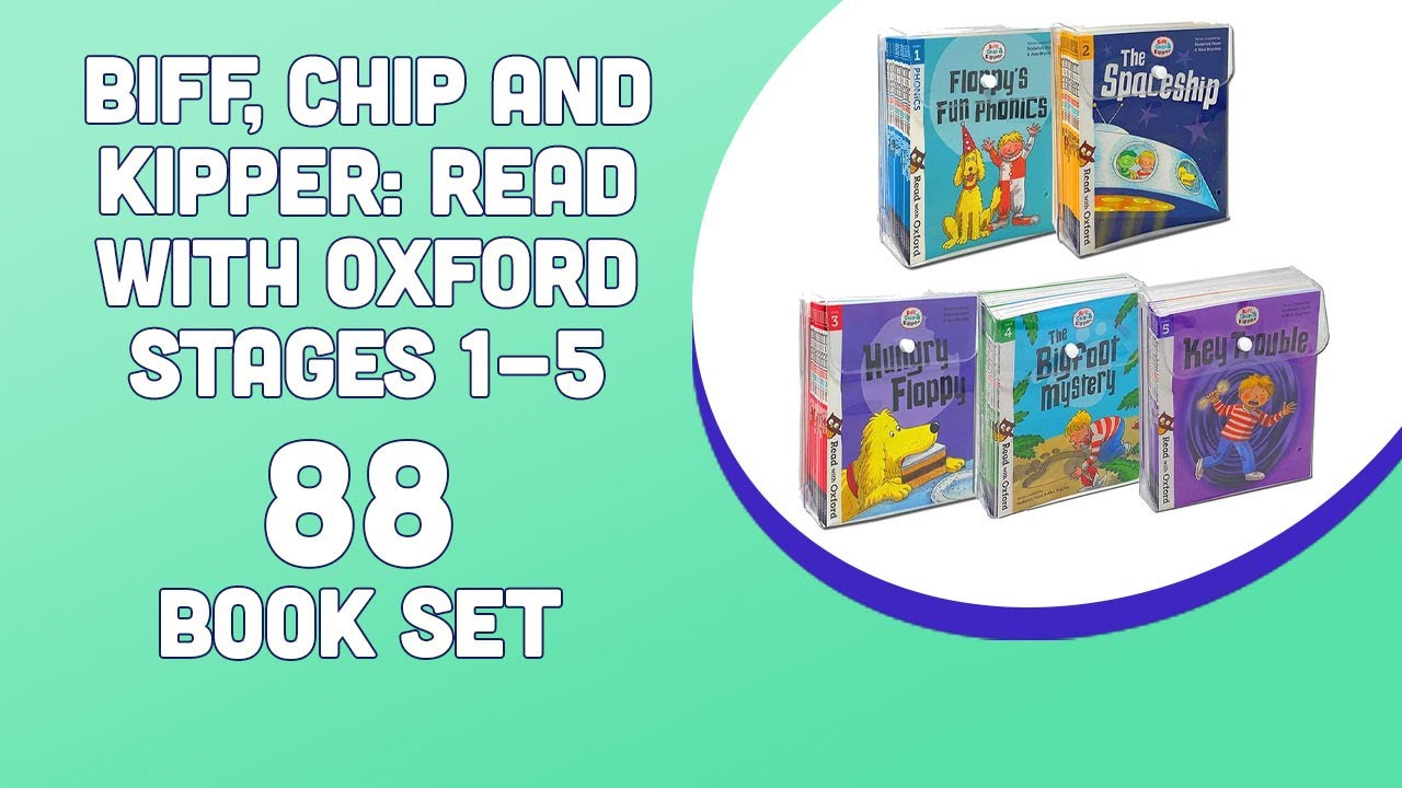 Biff, Chip and Kipper : Read with Oxford Stages 1-5 88 Books Collection -  YouTube
