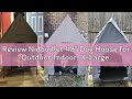 Review Nidouillet 48" Dog House for Outdoor Indoor, X-Large Dog Houses Weatherproof 600D PVC with 8.