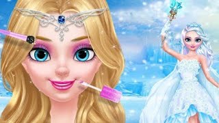 Ice Queen Salon - Frosty Party - Android gameplay Movie apps free best Top Film Video Game Teenagers screenshot 3